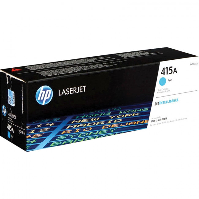 Тонер-картридж HP 415A Cyan Original LaserJet Toner Cartridge (W2031A) — для бизнеса и офиса