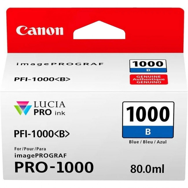 Картридж Canon PFI-1000 B (0555C001) — для бизнеса и офиса