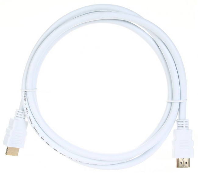 Кабель HDMI 19M/M ver 2.0, 1.8М, белый Aopen <ACG711W-1.8M> AOpen HDMI (m) - HDMI (m) 1.8м — для бизнеса и офиса Кабель HDMI 19M/M ver 2.0, 1.8М, белый Aopen <ACG711W-1.8M> AOpen HDMI (m) - HDMI (m) 1.8м — для бизнеса и офиса