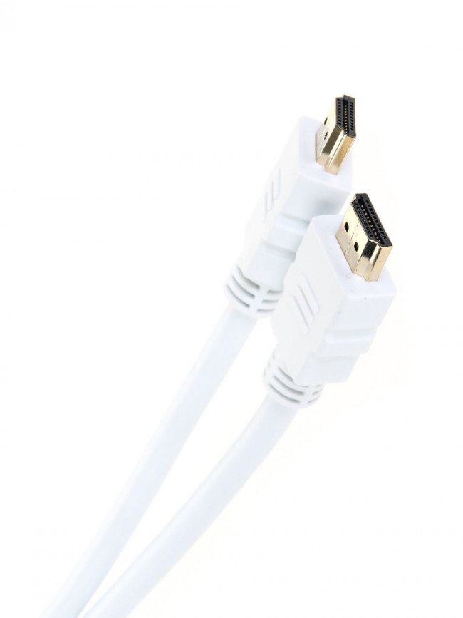 Кабель HDMI 19M/M ver 2.0, 1.8М, белый Aopen <ACG711W-1.8M> AOpen HDMI (m) - HDMI (m) 1.8м — для бизнеса и офиса Кабель HDMI 19M/M ver 2.0, 1.8М, белый Aopen <ACG711W-1.8M> AOpen HDMI (m) - HDMI (m) 1.8м — для бизнеса и офиса