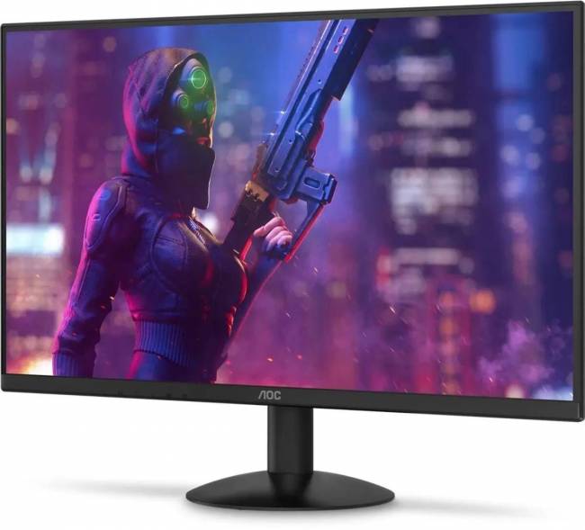Монитор AOC 27B30H3 27'', 1920x1080, IPS, 120hz, 20M:1, 300cd, 1ms, VGA, HDMI 1.4, 3Y, Black AOC 27B30H3 — для бизнеса и офиса