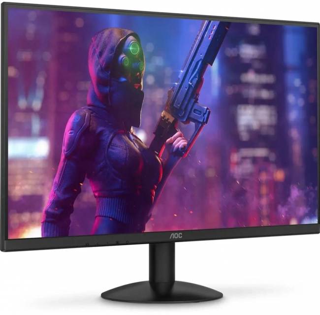 Монитор AOC 27B30H3 27'', 1920x1080, IPS, 120hz, 20M:1, 300cd, 1ms, VGA, HDMI 1.4, 3Y, Black AOC 27B30H3 — для бизнеса и офиса