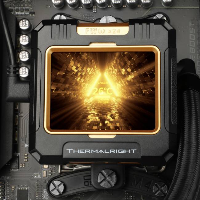 Водяное охлаждение для процессора Thermalright Frozen Warframe 420 ARGB Black — для бизнеса и офиса Водяное охлаждение для процессора Thermalright Frozen Warframe 420 ARGB Black — для бизнеса и офиса