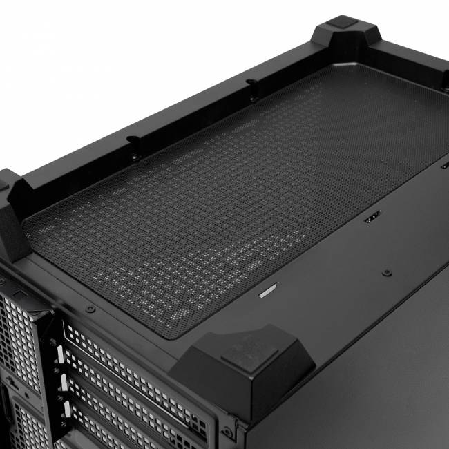 Корпус без блока питания HSPD M211-TGBK — для бизнеса и офиса