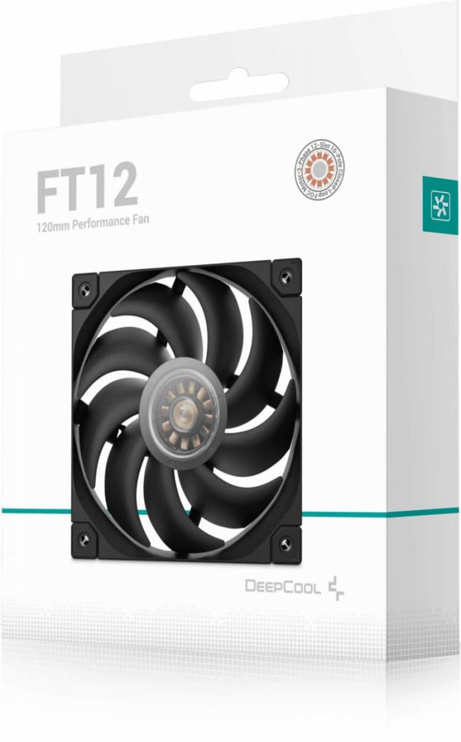 Вентилятор для корпуса Deepcool R-FT12-BKWPN1-G — для бизнеса и офиса