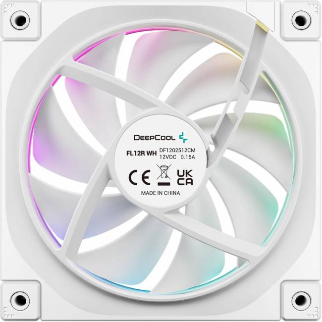 Вентилятор для корпуса Deepcool R-FL12R-WHAPN1-G — для бизнеса и офиса