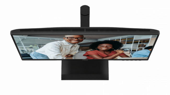 Монитор AOC 24E4U 23.8" 1920x1080, IPS, 200Hz, 80M:1, 300cd, 4 ms, HDMI 1.4, DisplayPort 1.2, 4*USB, Speakers, Height adj 150, pivot, VESA 100, 3Y, White/Silver Монитор AOC 24E4U — для бизнеса и офиса