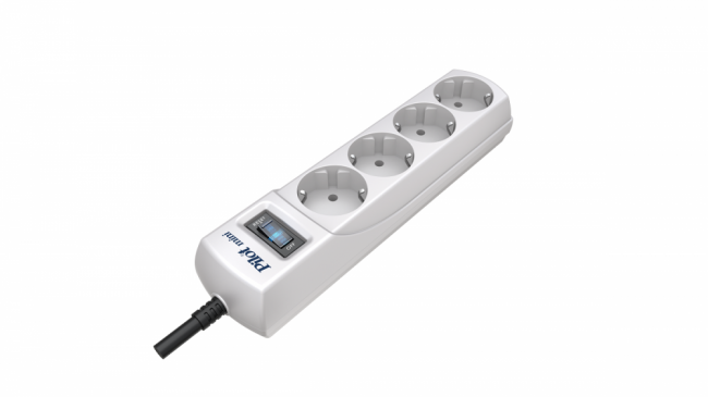 Сетевой фильтр Pilot Mini 4 розетки (евро с заземлением), 10А/2.2кВа, автомат, 7 м ZIS Pilot Mini (7 м, 4 розетки) — для бизнеса и офиса Сетевой фильтр Pilot Mini 4 розетки (евро с заземлением), 10А/2.2кВа, автомат, 7 м ZIS Pilot Mini (7 м, 4 розетки) — для бизнеса и офиса