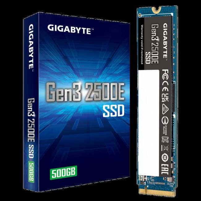 Твердотельный накопитель SSD Gigabyte G325E500G — для бизнеса и офиса