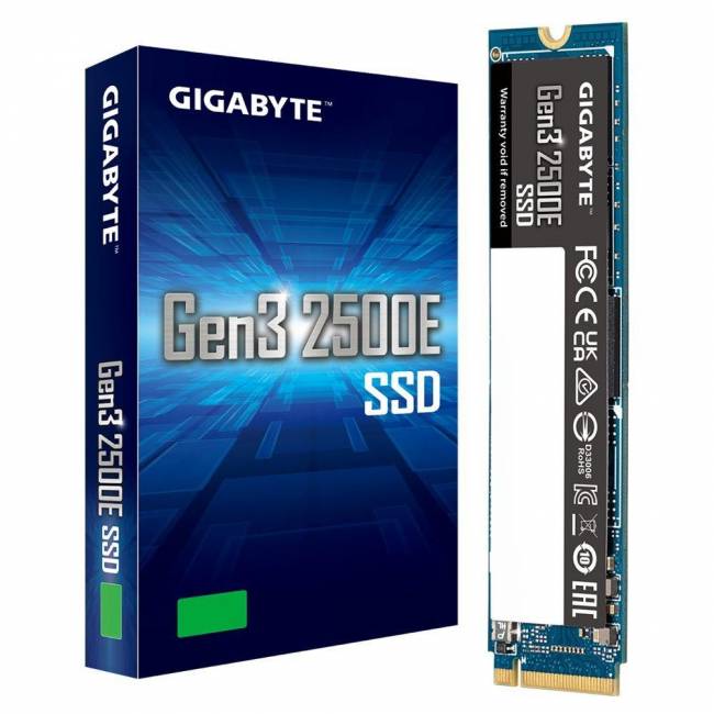 Твердотельный накопитель SSD Gigabyte G325E500G — для бизнеса и офиса