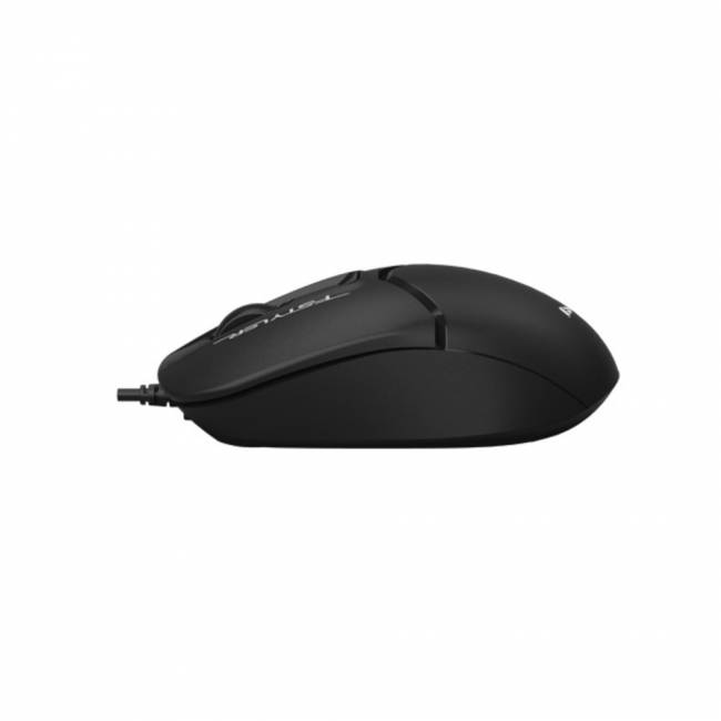Мышь A4Tech Fstyler FM12S черный оптич. 1200dpi silent USB 3but (FM12S BLACK) A4Tech FM12S  BLACK — для бизнеса и офиса