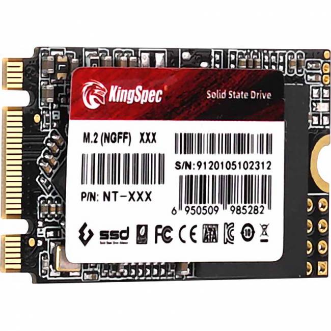 Твердотельный накопитель Kingspec NT-512 2242 — для бизнеса и офиса Твердотельный накопитель Kingspec NT-512 2242 — для бизнеса и офиса