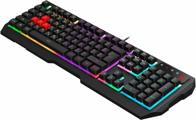 Клавиатура A4Tech Bloody B140N черный USB Multimedia for gamer LED (B140N) A4Tech B140N — для бизнеса и офиса