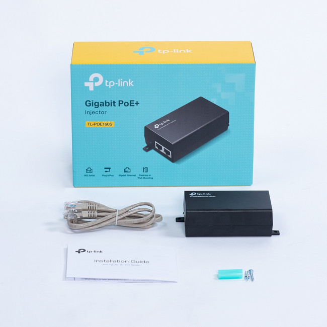 PoE инжектор TP-Link POE160S — для бизнеса и офиса PoE инжектор TP-Link POE160S — для бизнеса и офиса
