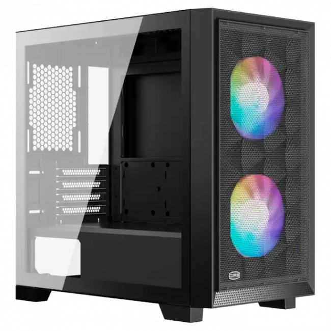 Корпус без блока питания PcCooler C3D310 BK ARGB — для бизнеса и офиса Корпус без блока питания PcCooler C3D310 BK ARGB — для бизнеса и офиса