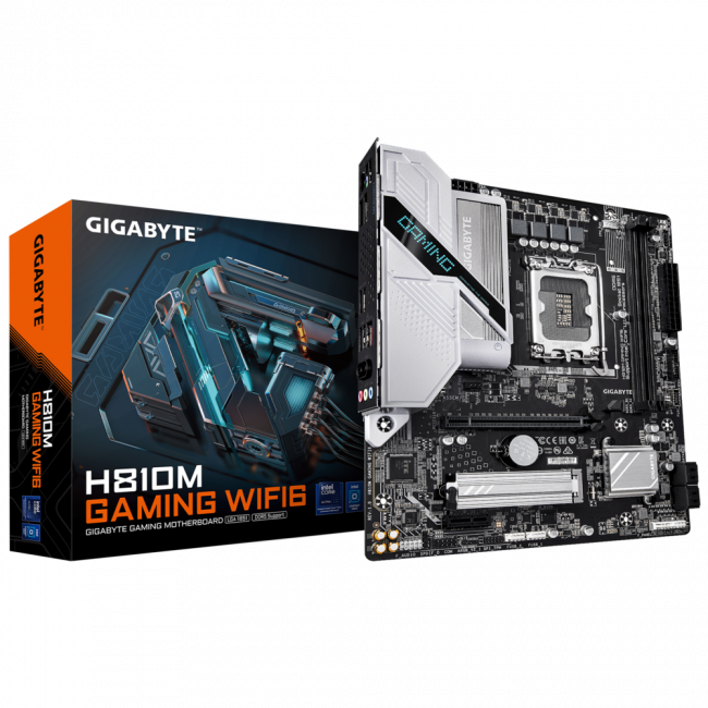 Материнская плата GIGABYTE H810M GAMING WIFI6 — для бизнеса и офиса