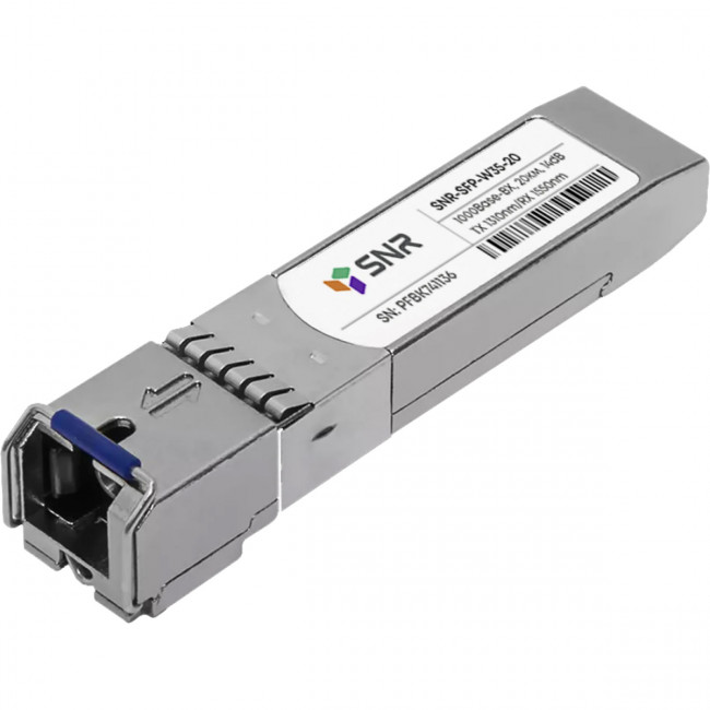 Модуль SNR SNR-SFP-W35-20-I — для бизнеса и офиса Модуль SNR SNR-SFP-W35-20-I — для бизнеса и офиса