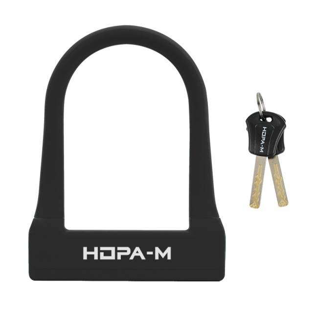Замок велосипедный U-lock №50 черный — для бизнеса и офиса Замок велосипедный U-lock №50 черный — для бизнеса и офиса