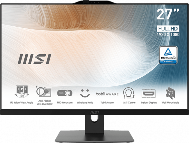 Моноблок MSI Modern AM272P 12M-257XRU (9S6-AF8211-263) — для бизнеса и офиса