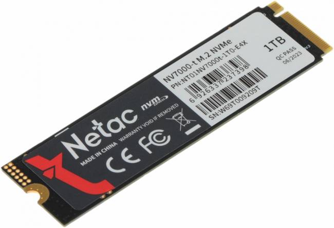 Накопитель SSD Netac NT01NV7000T-1T0-E4X — для бизнеса и офиса