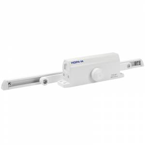 Доводчик дверной 450 Slider ISPARUS от 110 до 150 кг белый