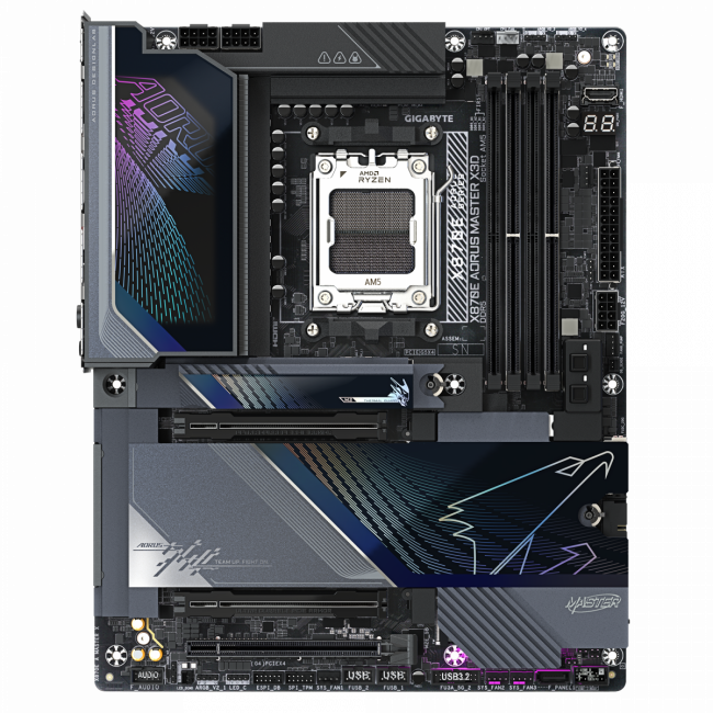 Материнская плата Gigabyte X870E A MASTER X — для бизнеса и офиса