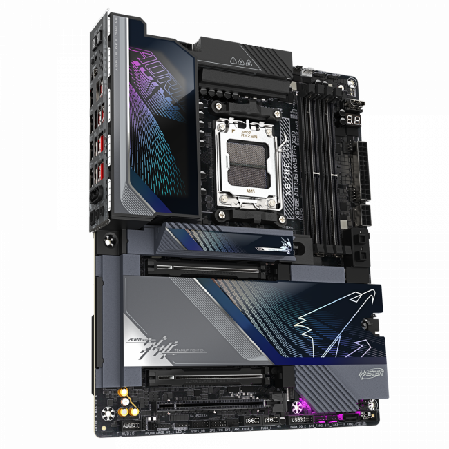 Материнская плата Gigabyte X870E A MASTER X — для бизнеса и офиса