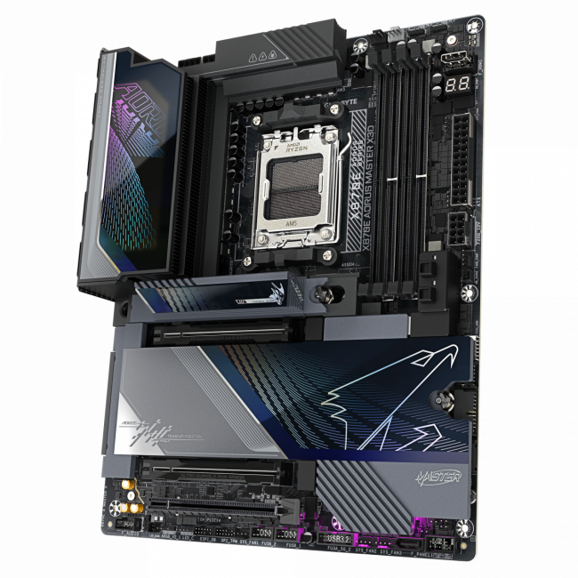 Материнская плата Gigabyte X870E A MASTER X — для бизнеса и офиса