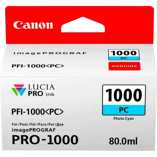 Картридж Canon PFI-1000 PC (0550C001) — для бизнеса и офиса