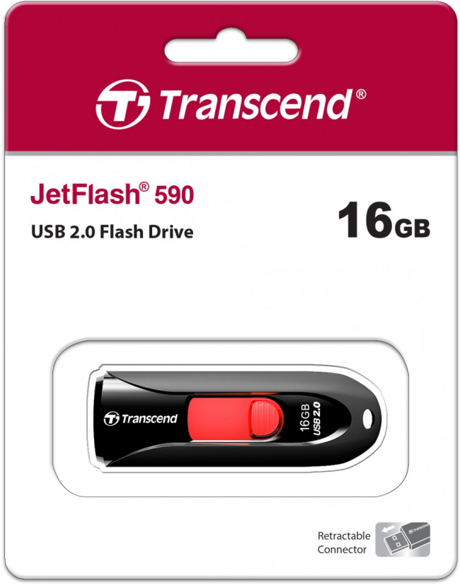Флеш-накопитель Transcend JetFlash 590 — для бизнеса и офиса