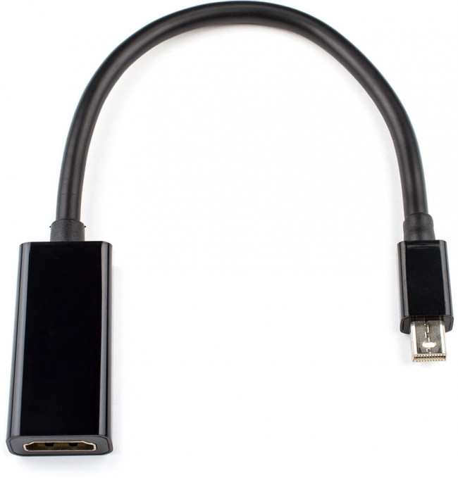Переходник Mini DisplayPort(m) <=> HDMI (f) 0.1 м черный ATcom Mini DisplayPort (m) - HDMI (f) 0.1 м — для бизнеса и офиса Переходник Mini DisplayPort(m) <=> HDMI (f) 0.1 м черный ATcom Mini DisplayPort (m) - HDMI (f) 0.1 м — для бизнеса и офиса