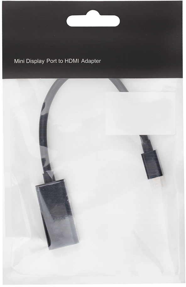 Переходник Mini DisplayPort(m) <=> HDMI (f) 0.1 м черный ATcom Mini DisplayPort (m) - HDMI (f) 0.1 м — для бизнеса и офиса Переходник Mini DisplayPort(m) <=> HDMI (f) 0.1 м черный ATcom Mini DisplayPort (m) - HDMI (f) 0.1 м — для бизнеса и офиса