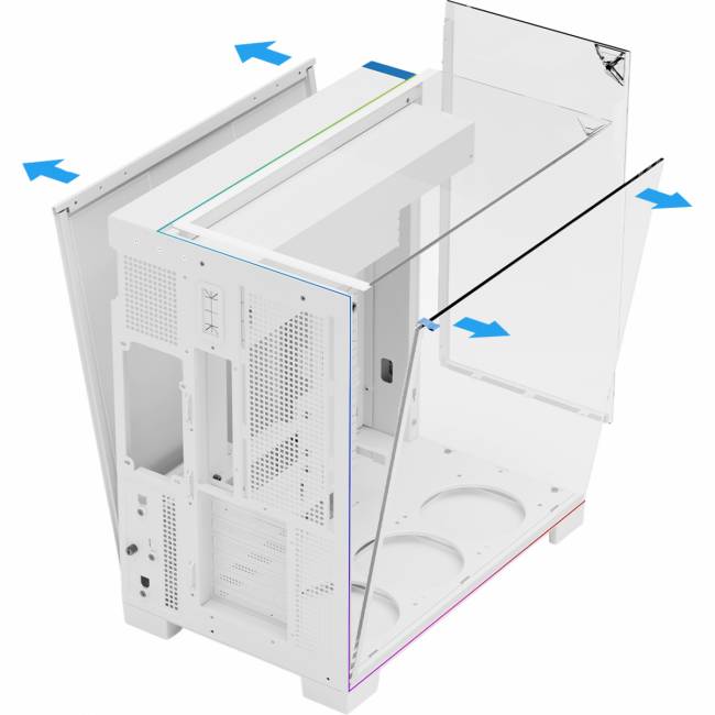 Корпус без блока питания Thermalright A70 Vision White — для бизнеса и офиса