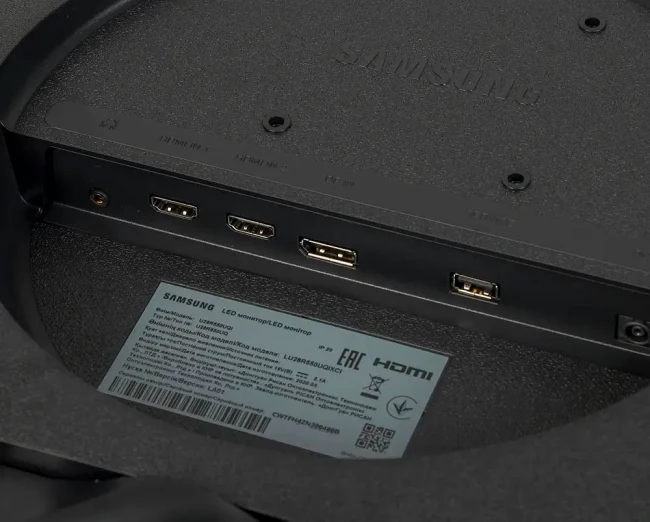 ЖК монитор Samsung U28R550UQI Samsung Electronics LU28R550UQIXCI — для бизнеса и офиса