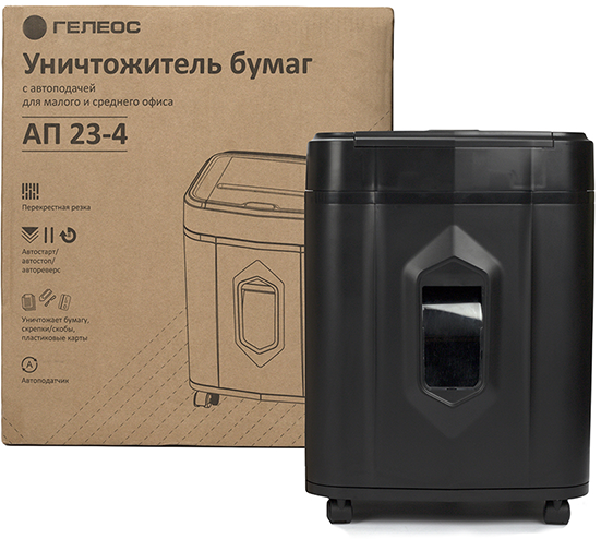 Уничтожитель документов ГЕЛЕОС АП23-4 Гелеос АП23-4
