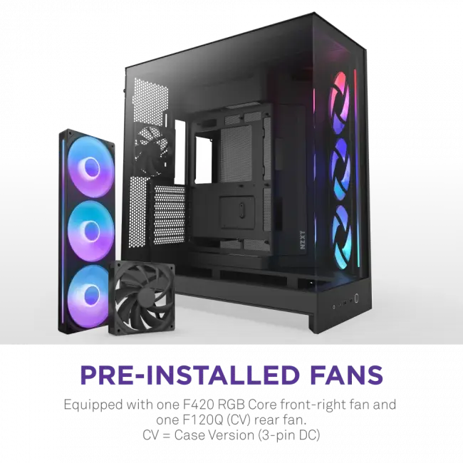 Корпус без блока питания NZXT H9 Flow RGB CM-H92FB-R1 — для бизнеса и офиса