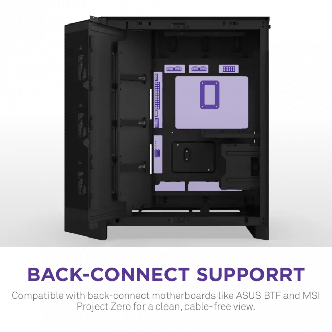 Корпус без блока питания NZXT H9 Flow RGB CM-H92FB-R1 — для бизнеса и офиса