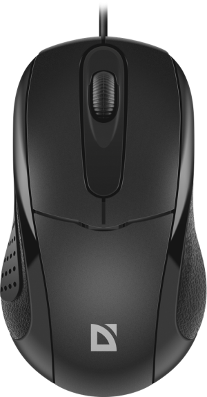 Defender Проводная оптическая мышь Standard MB-580 черный,3 кнопки,1000 dpi Defender Standard MB-580