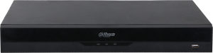 8-канальный IP-видеорегистратор, Входящий поток до 80Мбит/с, сжатие: H.265+ H.265 H.264+ H.264 MJPEG, разрешение записи до 12Мп, накопители: 2 SATA III до 8Тбайт, воспроизведение: 4кн@1080p 1кн@8Мп, видеовыходы: 1 HDMI 1 VGA, cеть: 1 RJ45 100Мбит/с, aудио