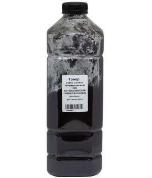 Тонер Static Control Универсальный для Oki C310/C3300/C610/C5500/C810/C8800, Bk, 500 г, канистра