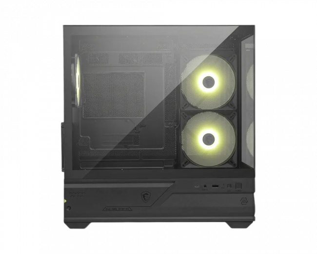 Корпус ПК без блока питания MSI MAG PANO M110R Black — для бизнеса и офиса Корпус ПК без блока питания MSI MAG PANO M110R Black — для бизнеса и офиса