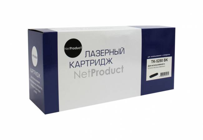 Тонер-картридж NetProduct (N-TK-5280BK) для Kyocera ECOSYS P6235/M6235/M6635, Bk, 13K — для бизнеса и офиса
