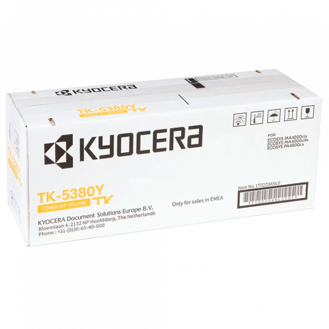 тонер-картридж Kyocera TK-5380Y Тонер-картридж Kyocera TK-5380Y — для бизнеса и офиса