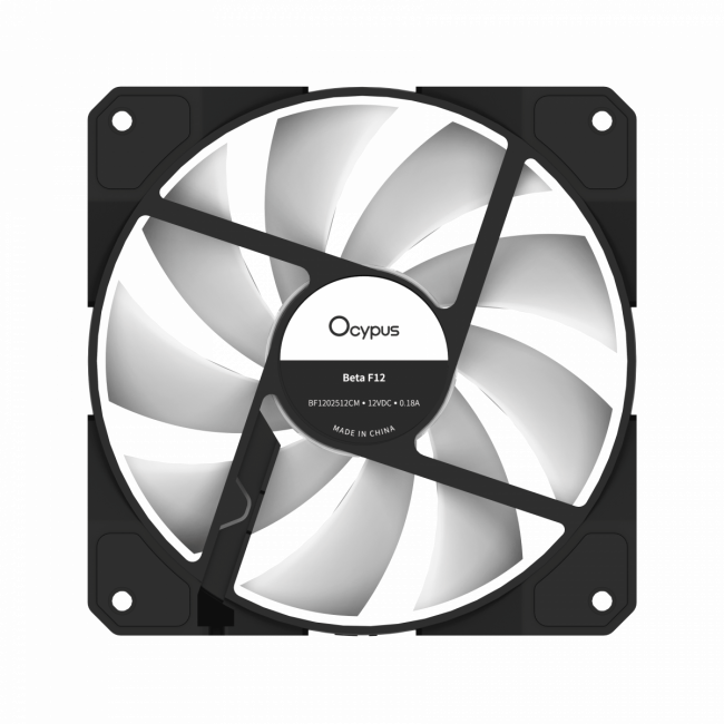 Кулер для корпуса Ocypus Beta-F12-BK1AM01X-GL — для бизнеса и офиса Кулер для корпуса Ocypus Beta-F12-BK1AM01X-GL — для бизнеса и офиса