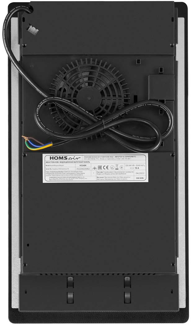 Индукционная домино HOMSair HOMSAir HI32ABK Индукционная домино HOMSair HOMSAir HI32ABK