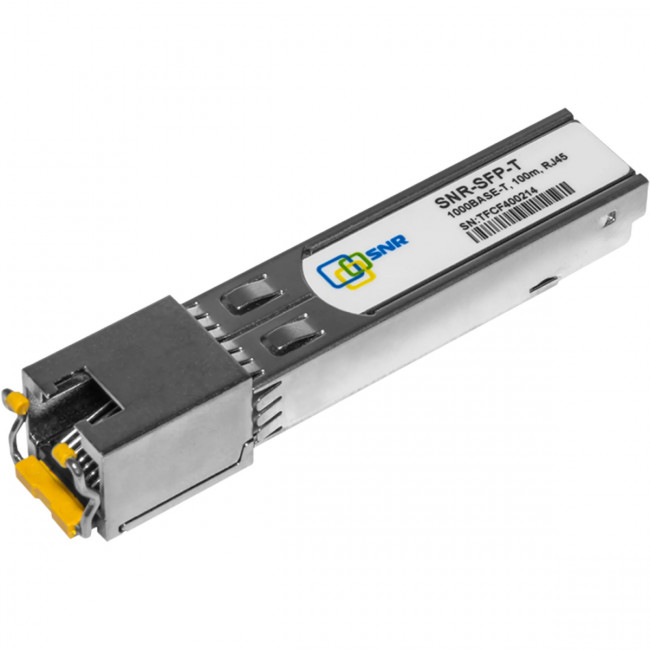 Модуль SNR SNR-SFP-T — для бизнеса и офиса