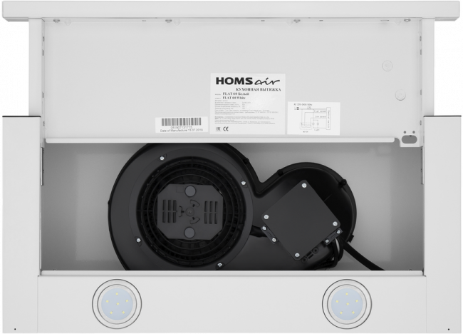 ВЫТЯЖКА HOMSair Flat 50 White HOMSAir Flat 50 White