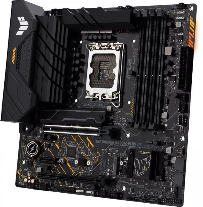 Материнская плата ASUS TUF GAMING B660M-PLUS D4 — для бизнеса и офиса