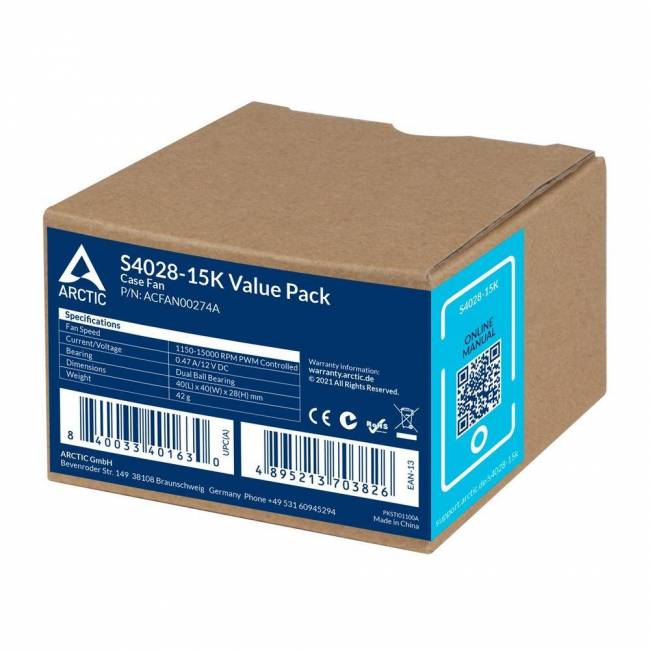 Вентилятор корпусной ARCTIC ACFAN00274A — для бизнеса и офиса