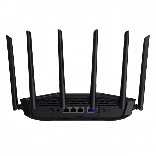 Маршрутизатор ASUS TUF-BE6500 ASUS TUF-BE6500 — для бизнеса и офиса Маршрутизатор ASUS TUF-BE6500 ASUS TUF-BE6500 — для бизнеса и офиса